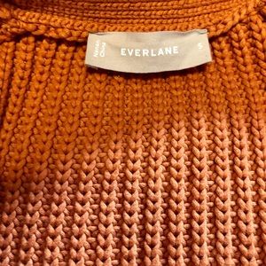 Everlane Texture Cotton Crop Cardigan, size small